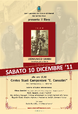 Sabato 10 Ridolfo Ridolfi presenta l'ultimo libro Domenico Vanni. Sovversivo per la libertà