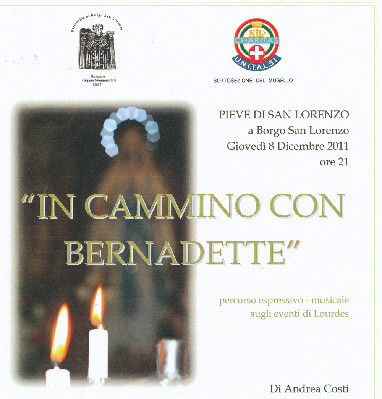 In cammino con Bernardette nella Pieve di Borgo