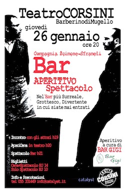 Teatro Corsini: tutti al Bar per uno spettacolo davvero originale