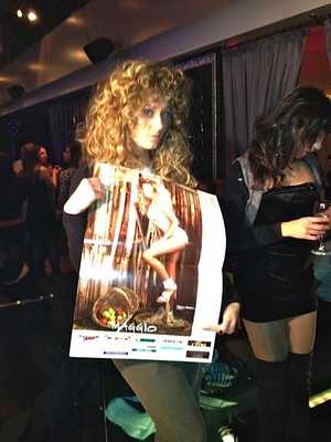 Calendario Donne del Mugello. Le foto della serata all'Otel... le ragazze presentano i mesi...