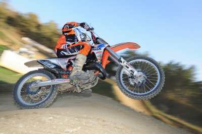 Motocross. Il Campione toscano si allena a Polcanto, le foto