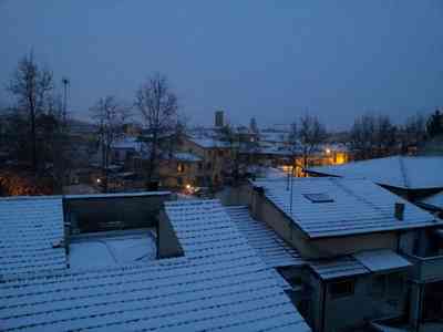 Neve in Mugello. Le foto dei lettori e la mappa dei disagi. E - 10 sul Giogo...
