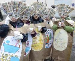 Luco. Bambini della scuola in maschera. Le foto della sfilata...