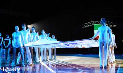 La grazia e la magia. Le immagini del World Roller Skating Grand Prix di Firenze...