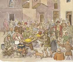 Un'antichissima tradizione: per le Ceneri torna la polentata in piazza!