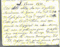 Oggi come allora. In Mugello la siccità di oggi e quella del 1837. Il confronto...