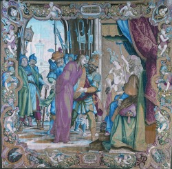 Arazzi preziosi agli Uffizi. Anche OK!Mugello alla presentazione...