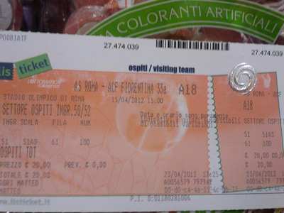 Roma - Fiorentina 1 - 2. La trasferta nelle foto del Ciclone Viola