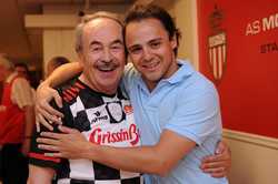 Borgo, in campo Massa e Vettel con la nazionale piloti . Compra i biglietti alla redazione di OK!Mugello