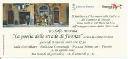 Rodolfo Marma espone a Fiesole. Info...