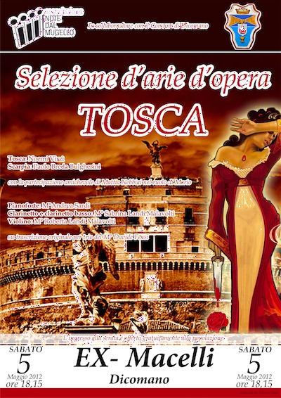 Grande lirica: a Dicomano arriva la Tosca