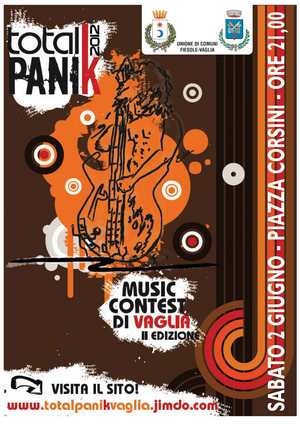 Vaglia, sabato sera la finale del contest Total Panik. I gruppi in gara...