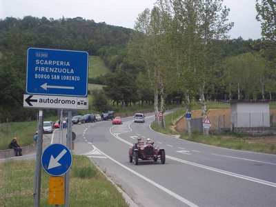 I bolidi della Mille Miglia sono passati in Mugello. Foto dell'edizione 2012...