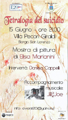 Musica e cultura a Villa Pecori Giraldi con Tetralogia del suicidio