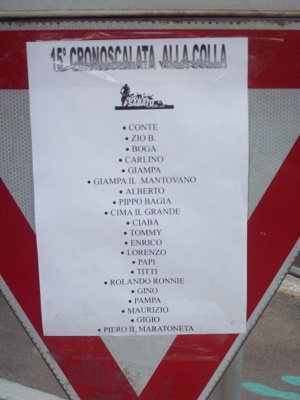 Gabriele Brunelli si aggiudica la Cronoscalata Borgo - la Colla