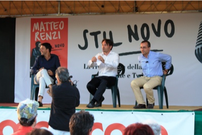 Matteo Renzi alla Festa Democratica di Borgo, il racconto e le foto della serata