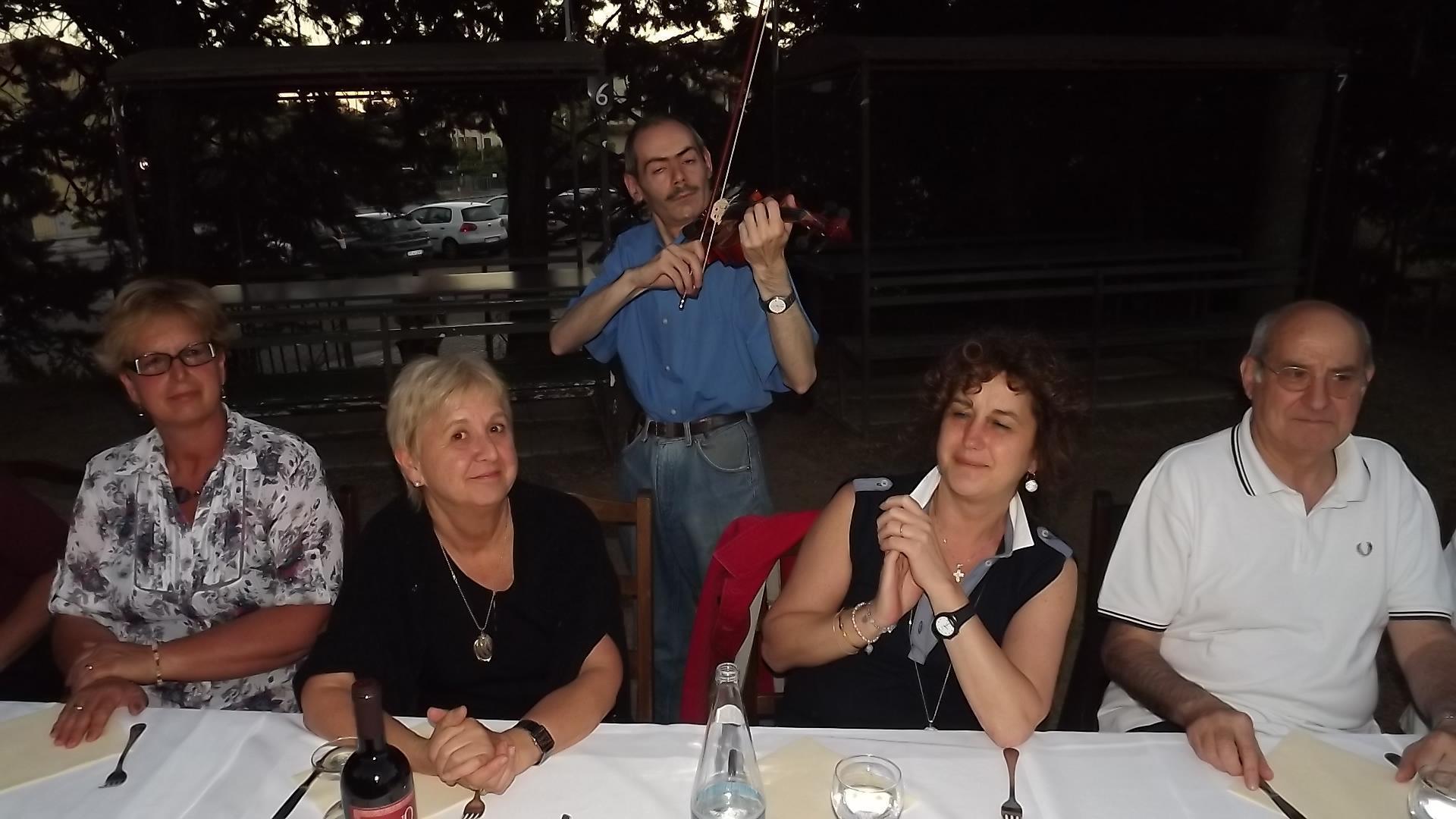 Ronta. Cronaca della cena per Il Sorriso di Bruna...