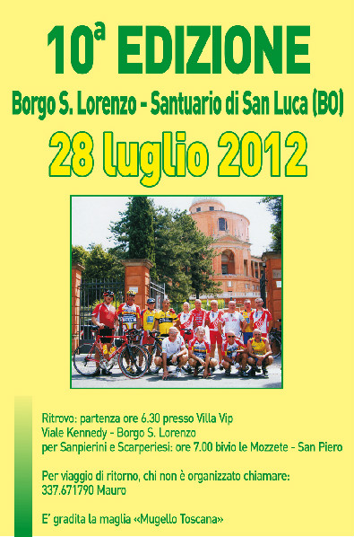 Tutti pronti per la decima edizione della Borgo - San Luca