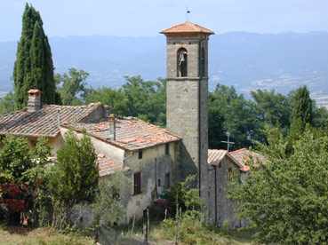 Pippo Baudo a Barbiana con la trasmissione 'Il Viaggio'...