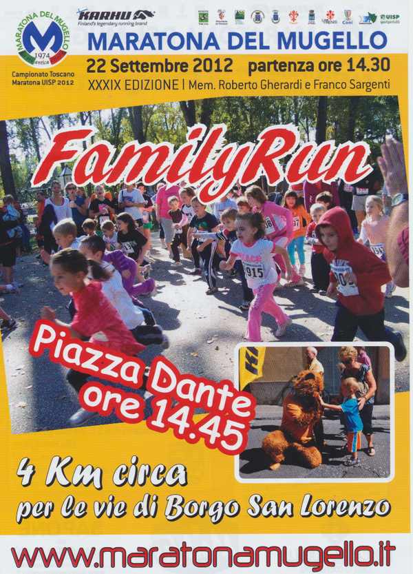 Sabato la Maratona del Mugello. Info..