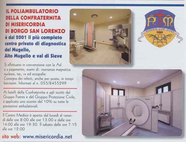 Retinografie in Mugello grazie alle Misericordie