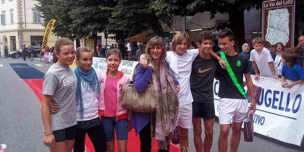 La Maratona dei ragazzi delle medie...