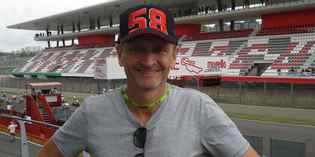 Kevin Schwantz ritorna al Mugello. La foto...
