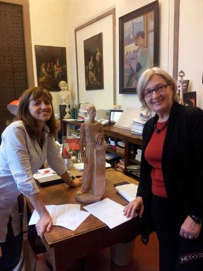 Un'opera 'mugellana' agli Uffizi. La storia....