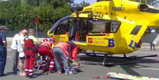 Borgo. Malore a un cacciatore, interviene l'elicottero