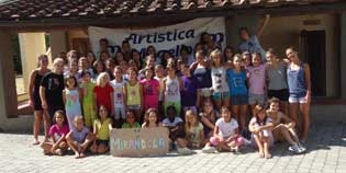 Ginnastica: gemellaggio tra Artistica Mugello e Mirandola