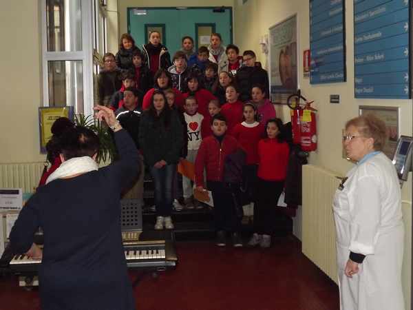 Borgo. Il concerto di Natale all'ospedale. Foto...