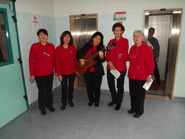 Borgo. Il concerto di Natale all'ospedale. Foto...