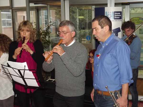 Borgo. Il concerto di Natale all'ospedale. Foto...