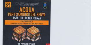 Dal Kenya i ringraziamenti per l'asta di beneficienza...