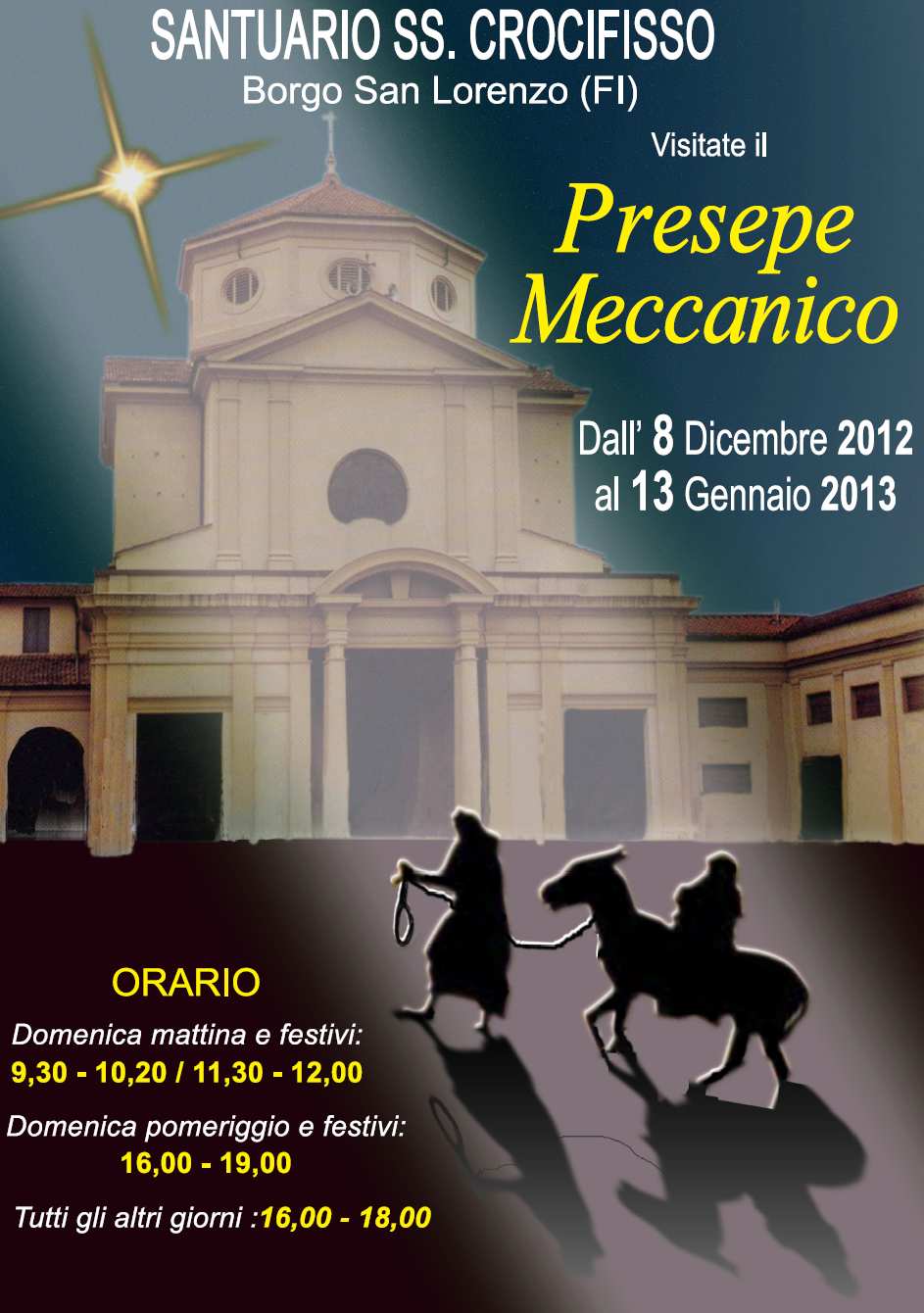 Borgo. La magia del Presepe al Crocifisso. Info ed autori..