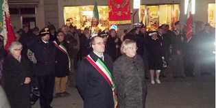 Borgo ricorda il bombardamento. Foto della cerimonia...