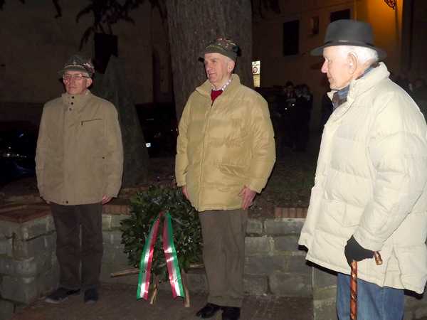 Borgo ricorda il bombardamento. Foto della cerimonia...