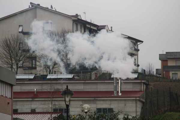 Vicchio. Camino? No, centrale a 'cippato' (attiva)