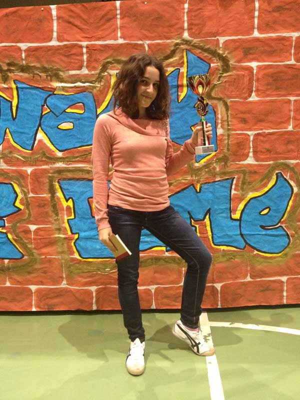 Caterina Stirparo vince Voci Nuove 2013 a Dicomano