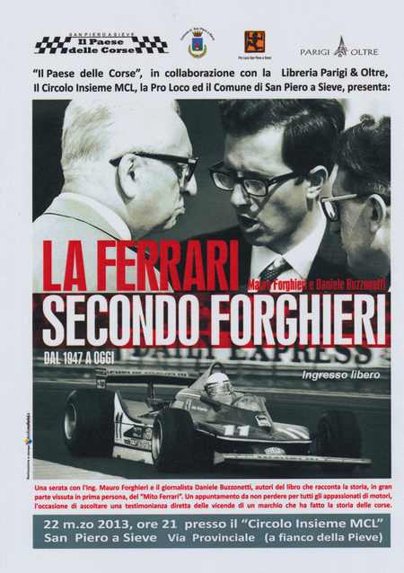 La Ferrari secondo Forghieri. Presentazione a San Piero