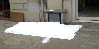 Borgo. Cadavere in centro, Controlli dei carabinieri