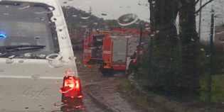 Borgo. Incidente davanti al pronto soccorso. Code e disagi