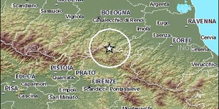 Terremoto a Firenzuola e Appennino. Scossa di 3.1 ma niente danni.