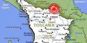 Ore 4:53, la terra trema in Mugello. Epicentro a Crespino