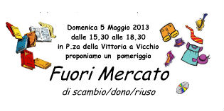 Vicchio. Domenica 5 maggio pomeriggio di scambio....