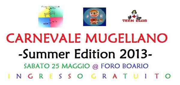 Borgo. Carnevale 'Summer edition' al Foro Boario. Tutte le info...