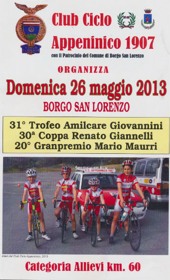 Ciclismo. Torna a Borgo il trofeo “Amilcare Giovannini”, info...