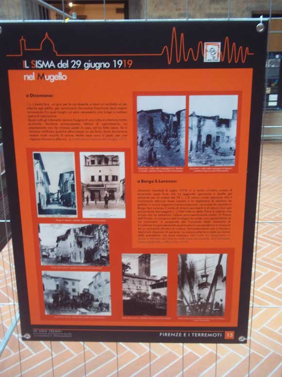 Conoscere il terremoto grande mostra a Firenze ….info