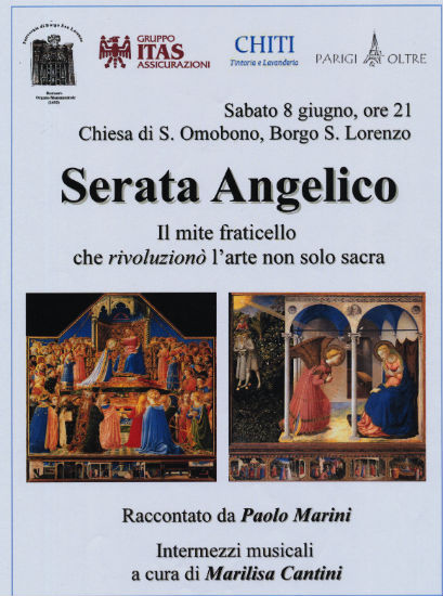 Arte & Storia. Serata con l’Angelico a borgo, info...
