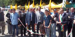 Borgo. Tanti ragazzi all'inaugurazione della Fiera Agricola. Info...